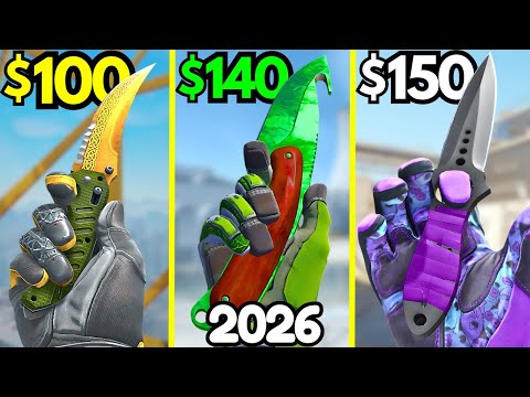 The BEST CHEAP Knives Under $150 in 2026 (CS2 Budget Knife Skins) — video by Ozzny CS2 Skins on YouTube